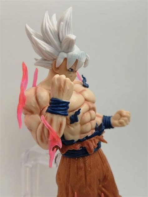 Play Pix Dragon Ball Z Goku Action Figure Ultra Instinct Anime Action ...