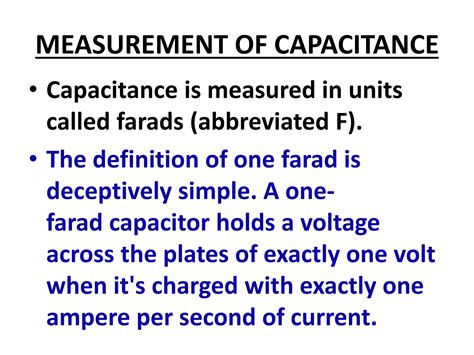 CAPACITANCE | PPTX