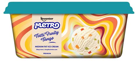 Keventer Metro Tutti Fruity Tango Tub - 750ml – Shopkeventer.com