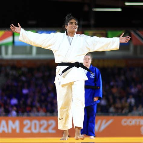 CWG 2022: Judoka Tulika Maan loses final in 78kg, bags silver medal ...