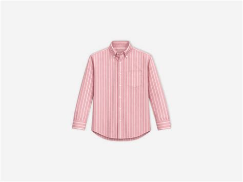Men Slim Fit Striped Spread Collar Casual Shirt by U-Turn — MEGG