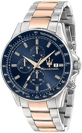 Maserati Stainless Steel Sport Chronograph|Date|Small Seconds ...