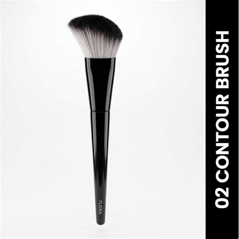 02 Contour Brush - Flicka Cosmetics Pvt Ltd
