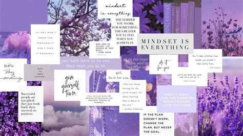 Dreamy Purple Aesthetic Wallpaper