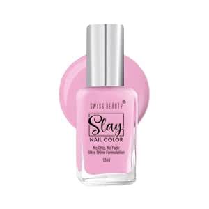 Buy Swiss Beauty Slay Nail Color | Glossy Finish, Long Lasting Nail ...