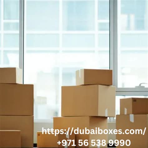 Buy Best Cardboard Boxes for Moving in Dubai (56 538 9990)