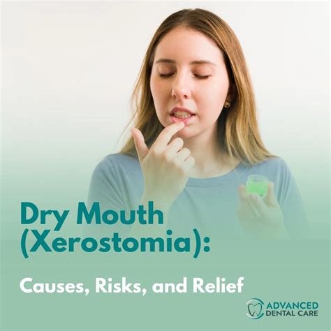 Dry Mouth (Xerostomia): Causes, Risks, and Relief