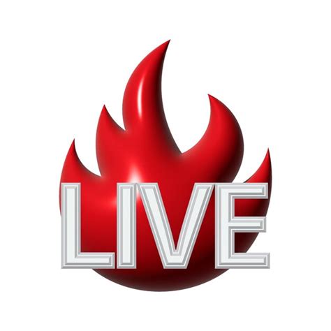 Flame live fire 3d | Premium Vector
