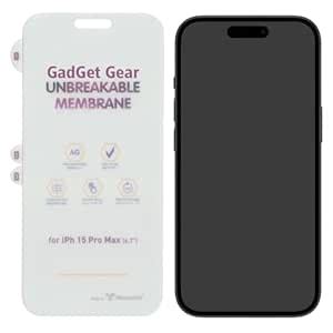GADGET GEAR Matte Front Unbreakable Screen Protector Hydrogel Membrane ...