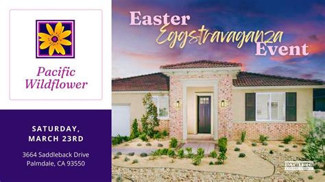 Pacific Wildflower Easter Eggstravaganza Event, 3664 Saddleback Drive ...
