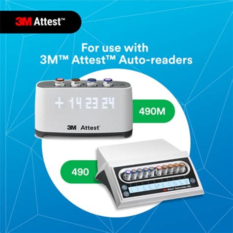 3M™ Attest™ Super Rapid Steam Biological Indicator, 1492 | 3M India