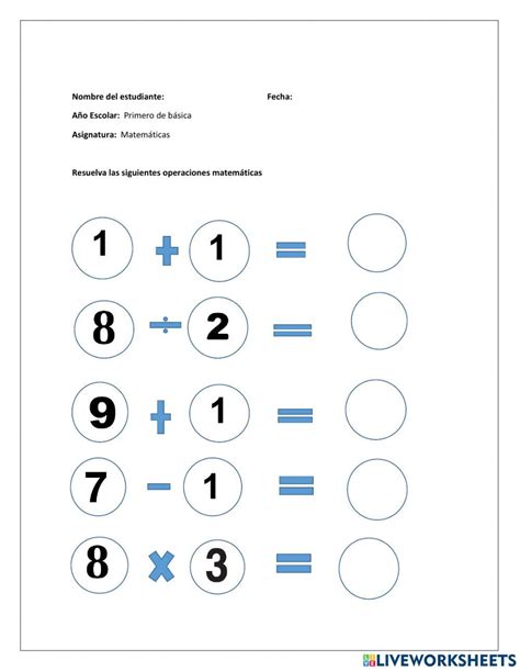 Image result for Matematica Con Operaciones