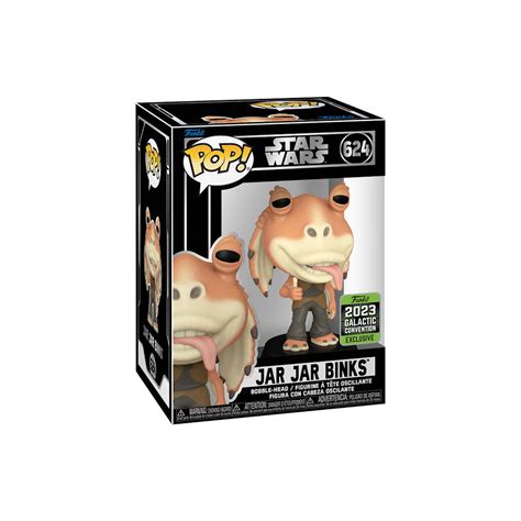 Funko Pop! Star Wars Jar Jar Binks 2023 Galactic Convention Exclusive ...
