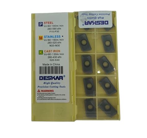 Deskar APMT1135 & APMT1604 Carbide Inserts – Pack of 200 – Jaibros