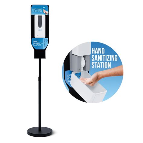Amazon.com: SONO Automatic Hand Sanitizing Station with Stand - Touchless Sanitizer Dispenser ...