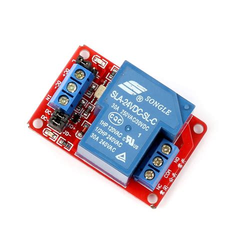 1 X 24V DC 30A High Level Trigger Relay Module