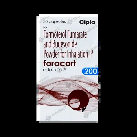 FORACORT 200MCG ROTACAP 30'S Price, Uses, Side Effects & Substitutes ...