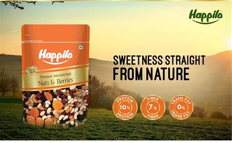 Happilo Premium International Dried Nuts and Berries, 200g : Amazon.in ...