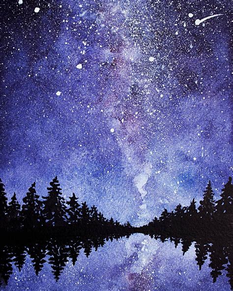 Starry Sky Painting