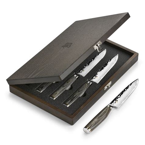 Shun Premier Grey Steak Knife Set - 4 Piece – Cutlery and More