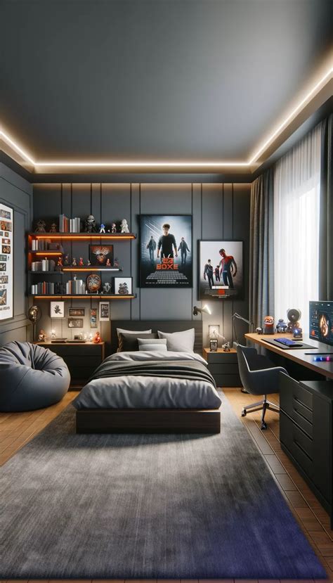 🏠 Transform Your Teen's Space: 21 Epic Teenage Male Bedroom Decorating ...