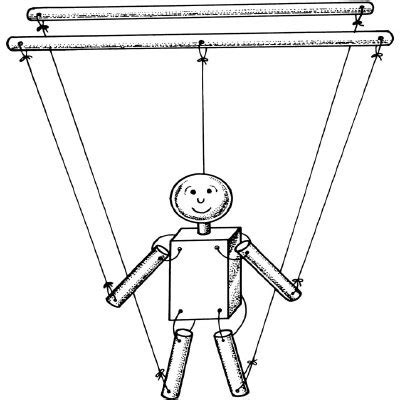 String Puppet Drawing 的图像结果