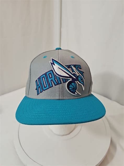 Vintage Charlotte Hornets NBA Adidas Hat Snapback Cap - Gem