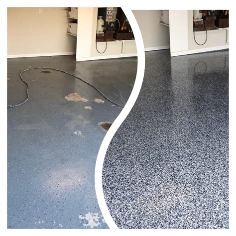 garage floor coating, epoxy flake coating, patio floors