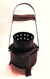 TSB's Crown Small Hookah Barbecue BBQ Charcoal Holder Stand (17 cm ...