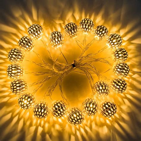 Buy Twinkle Star 40 LED Globe String Lights, Halloween Decorations ...