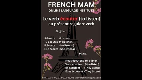 Image result for Verbe Ecouter