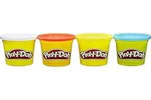 Buy Play-Doh 4-Pack of 4-Ounce Cans (Classic Colors) Online at Low ...