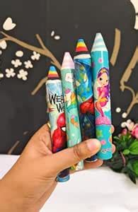 CLICKETY CLACK Beautiful Candy Long Eraser Jumbo Pencil Shaped Dust ...