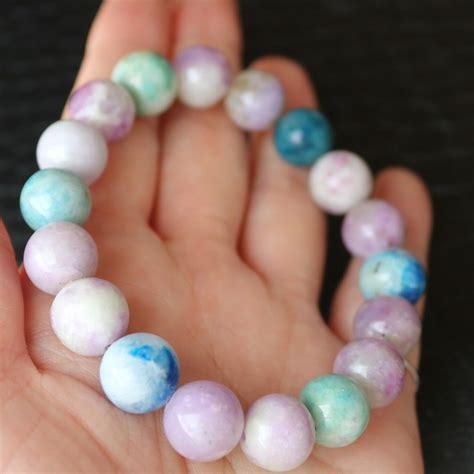 ハックマナイト 11mm ブレスレット 現物 1点物 天然石 パワーストーン 置物 インテリア ハンドメイド コレクション ...