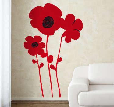 Flower Wall Stickers and Beautiful Floral Designs - TenStickers