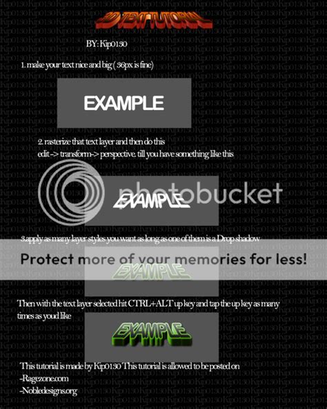 3D Text Tutorial Free Download 的图像结果