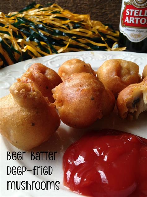 Beer Battered Deep Fried Mushrooms | Recipe | Fried mushrooms, Beer ...