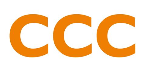 logotipo de ccc. carta ccc. diseño del logotipo de la letra ccc ...
