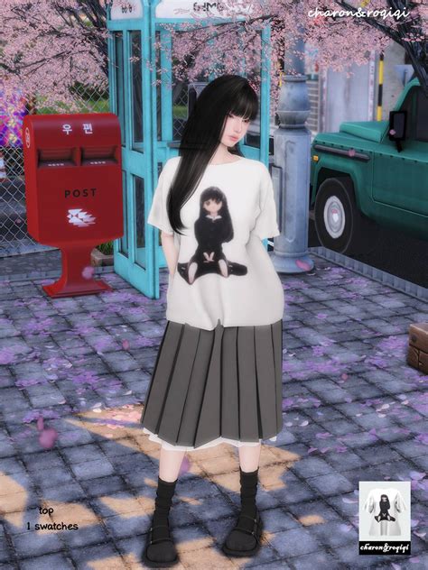 [charon&roqiqi]t-shirt - Gallery - The Sims 4 Create a Sim - CurseForge