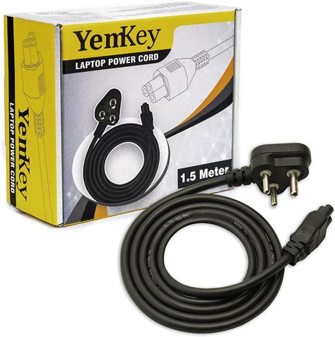 LT Lappy Top Power Cable/Cord 3 Pin 1.8 Meter for Laptop Adapter ...