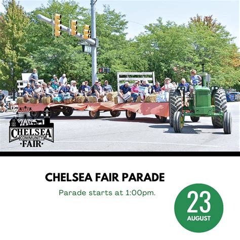Chelsea Fair Parade, 20501 W Old US Highway 12, Chelsea, MI, United ...