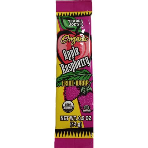 Buy Trader Joes Organic Apple Raspberry Fruit Wrap Online at Lowest ...