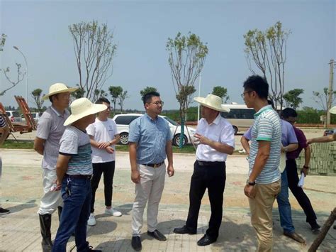 洪湖市政府主要领导莅临新厂建设工地视察指导工作