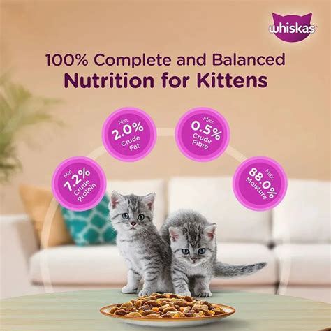 Buy Whiskas Kitten Tuna in Jelly 80g - Wet Food for Kittens | Zigly