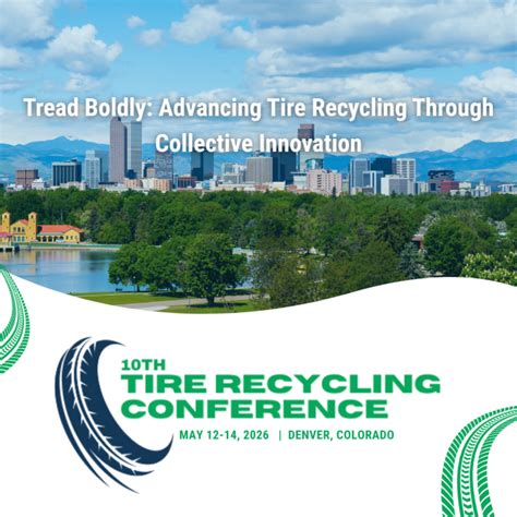 TRF Announces Theme For Tire Recycling Conference 2026