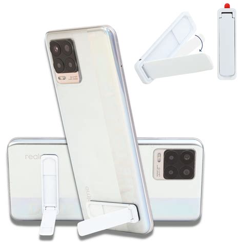 Phone Kickstand, Vertical and Horizontal Stand, Adjustable Angle (Whit ...