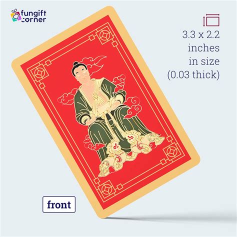 Buy Tai Sui Amulet 2023 Feng Shui Card, Symbol of Protection and ...