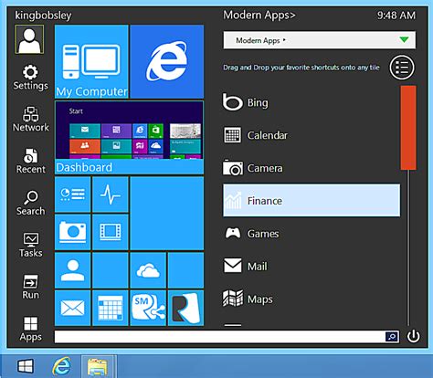 Image result for Windows 8 Start Menu Programs