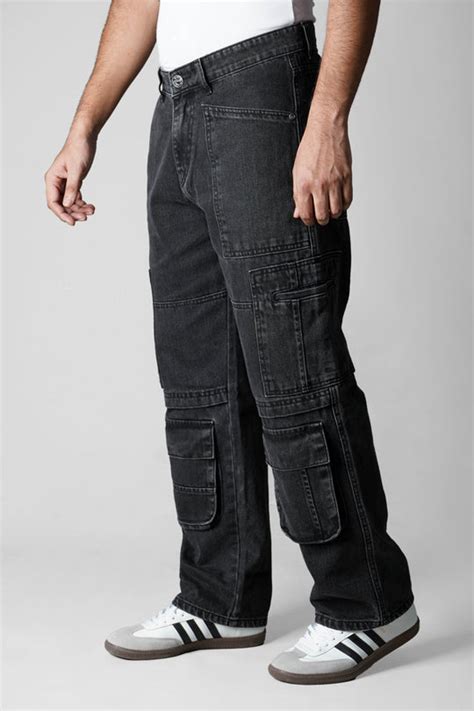Buy Denim Cargo Jeans for Men Online at Best Price – Peplos Jeans