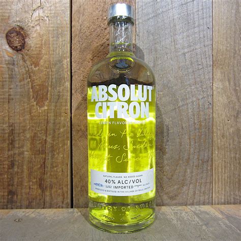 Absolut Citron 1L - Oak and Barrel